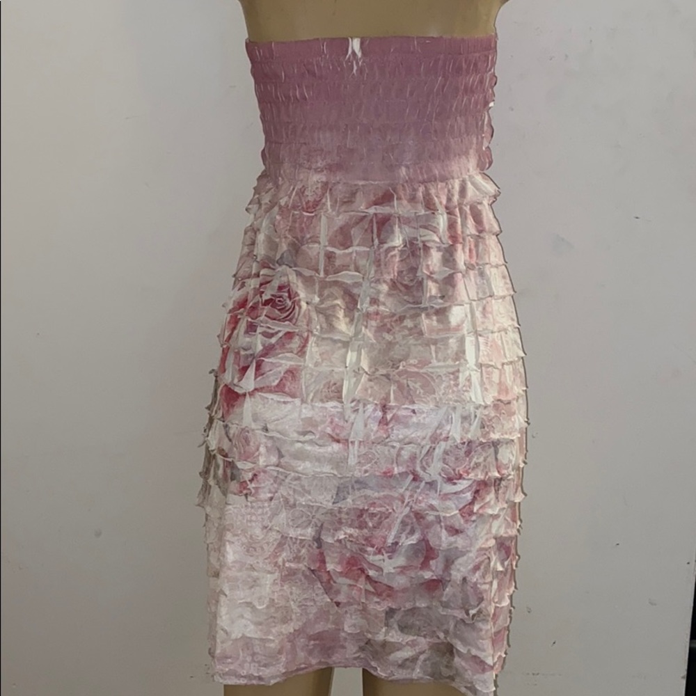 3x$30 Maurices Plus Size 2X Dress Sublimation Sleeveless - Picture 3 of 4